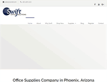 Tablet Screenshot of officesuppliesphoenix.com